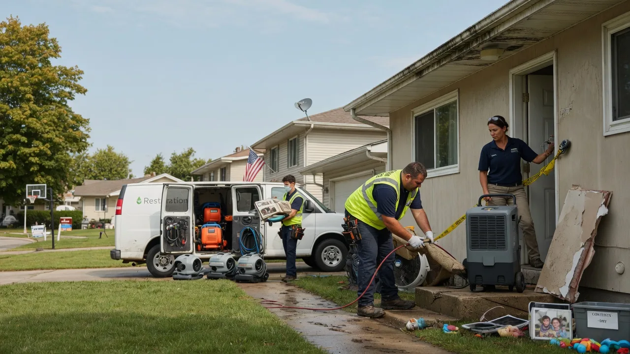Water Damage Restoration in Walled Lake, MI near me